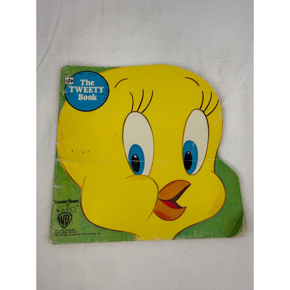 Vintage 1980 The Tweety Book A Golden Shape Book by Donna‎ Kelly